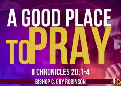 A Good Place to Pray graphic