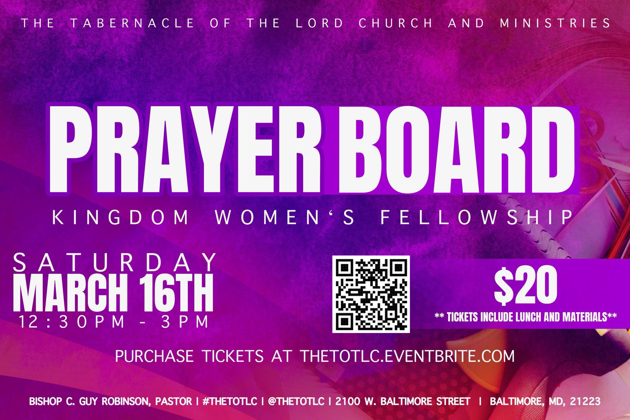 prayer board